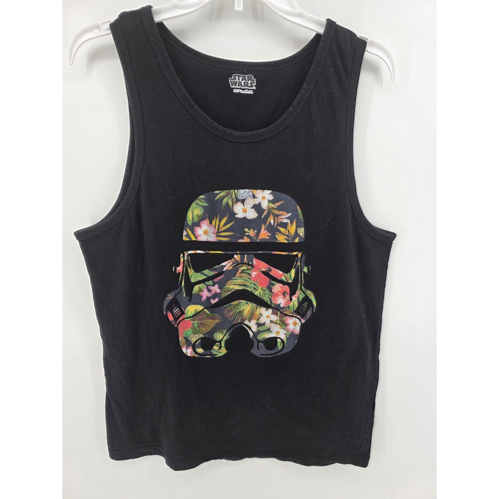 Star Wars Tropical Stormtrooper Floral Helmet Tank Top